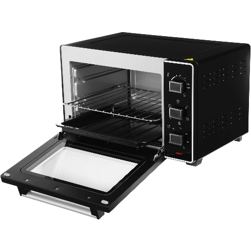 Мини-печь Hyundai MIO-HY093 28 л, 1600 Вт, черный