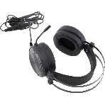 Гарнитура Oklick HS-L810G чёрный, проводная, USB, подсветка