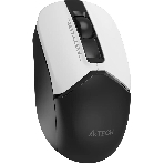 Мышь беспроводная A4Tech Fstyler FG12S белый/черный, 1200 dpi, радиоканал, USB, кнопки - 3