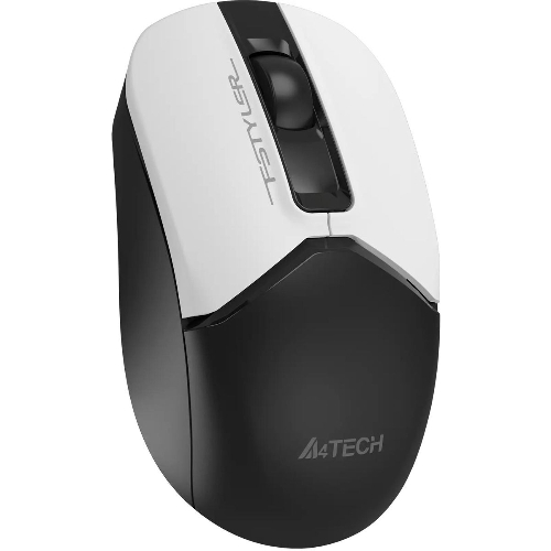 Мышь беспроводная A4Tech Fstyler FG12S белый/черный, 1200 dpi, радиоканал, USB, кнопки - 3