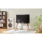 Подставка для телевизора Cactus CS-ST3646BKWN черный/орех, 49