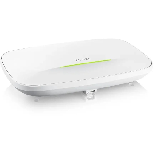 Точка доступа Zyxel NebulaFlex NWA130BE, WiFi 7, 802.11a/b/g/n/ac/ax/be (2,4 и 5 ГГц), MU-MIMO, антенны 2x2, до 688+4320 Мбит/с, 2xLAN 2.5GE, PoE