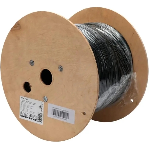 Кабель Cablexpert FPC-5051E-4-CU, FTP indoor 4x2x0.51, медный, кат.5e, однож., 305м, box, серый