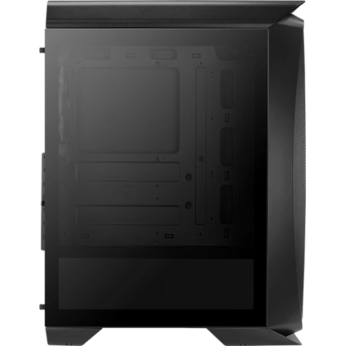 Компьютерный корпус Aerocool/Formula Aero One Eclipse-G-BK-v1 черный без БП ATX 4x120мм 2xUSB 3.0 audio