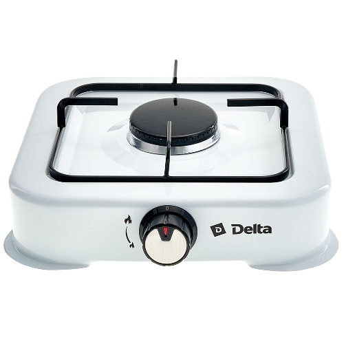 Плитка газовая Delta D-2205 одноконфорочная; белый (10)