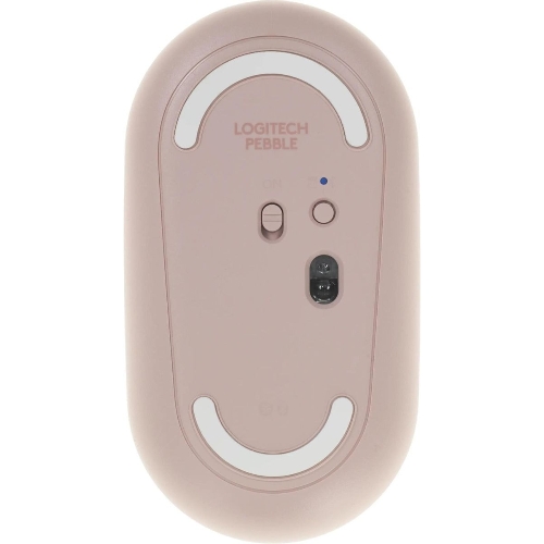 Мышь беспроводная Logitech Pebble M350 розовый, 1000 dpi, радиоканал, Bluetooth, USB, кнопки - 3