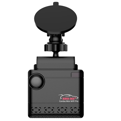 Видеорегистратор Sho-Me Combo MINI WIFI Pro, 2304x1296, 2.31", GPS/ГЛОНАСС, Wi-Fi, G-сенсор, датчик движения, GPS-информатор