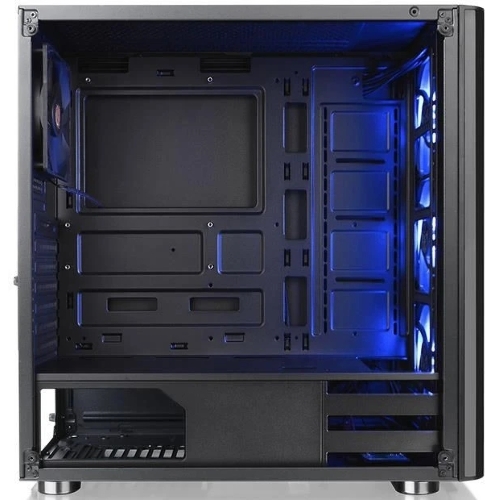 Компьютерный корпус V200 TG RGb CA-1K8-00M1WN-01 Black/Win/SPCC/Tempered Glass*1/120мм RGb Fans*3 + 120мм Standard Fan*1/MB Sync