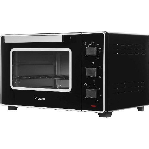 Мини-печь Hyundai MIO-HY093 28 л, 1600 Вт, черный