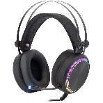 Гарнитура Oklick HS-L810G чёрный, проводная, USB, подсветка