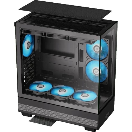 Корпус PcCooler C3Q500 BK черный без БП ATX 9x120мм 5x140мм 2xUSB3.0 audio bott PSU