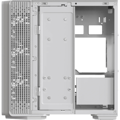Компьютерный корпус Formula V Line Crystal Z7 PA White, ATX, TYPE-C*1, USB3.0*1, Front+Side Glass, SIDE 3x PERFORMANCE ARGB, REAR 2x PERFORMANCE ARGB