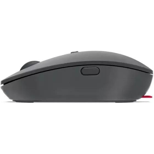 Мышь беспроводная Lenovo Go серый, 2400 dpi, радиоканал, USB-C, кнопки - 3