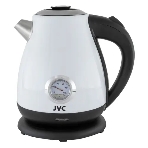 Чайник электрический JVC JK-KE1717 белый, объем 1.7 л, максимальная мощность 2200 Вт