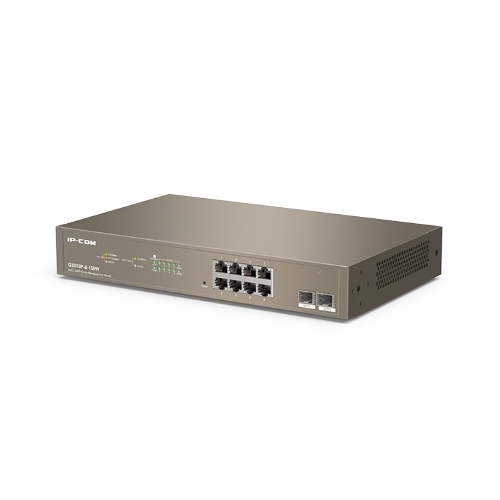 Коммутатор IP-COM G3310P-8-150W PoE с облачным управлением 8GE+2SFP