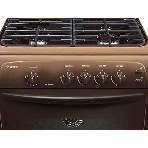 Плита газовая Gefest CG 60MC6 K83 коричневый, конфорок 4 шт, духовка 63 л, 60 см x 85 см x 60 см
