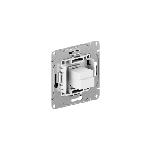 Механизм розетки RJ45 (cat5) EKF UP1-SOB-RJ45-5 черный Эпика