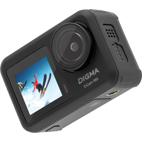 Экшн-камера Digma DiCam 980 1xCMOS 12Mpix черный