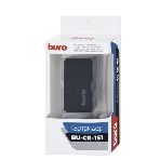 Кард-ридер USB 2.0 Buro BU-CR-151 черный