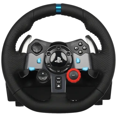 Руль LOGITECH G29 игровой (USB, для PS и PC, педали, виброотдача, 941-000113/941-000112/941-000142)