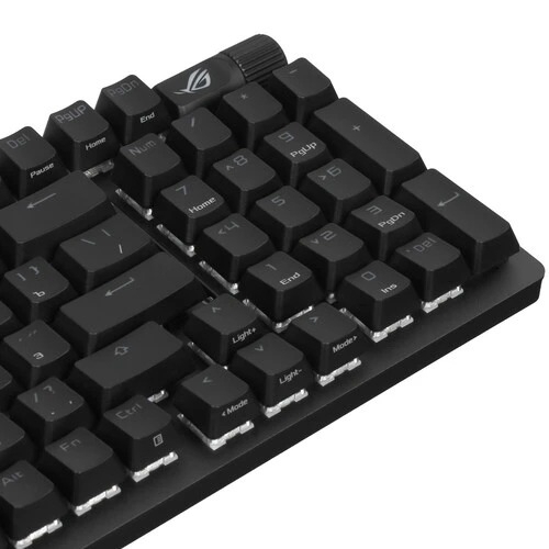 Клавиатура ASUS Strix Scope II 96 гибридная, Bluetooth, радиоканал, чёрный