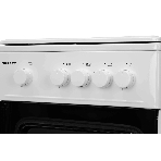 Плита газовая Kraft KF-FSK5301GW белый, конфорок 4 газовых, духовка 58 л, 50 см x 85.5 см x 55.6 см