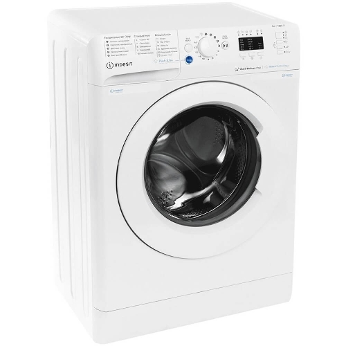 Стиральная машина Indesit BWSA 7109 WWV белый, загрузка фронтальная 7 кг, 1000 об/мин, класс: A