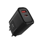 Сетевое зарядное устройство MORE CHOICE NC81a СЗУ 1USB+1Type-C 3.0A PD 20W+ QC3.0, черный