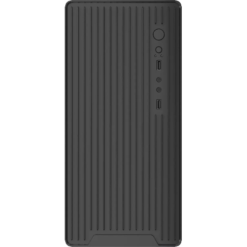 Компьютерный корпус Accord ACC-M258-02B черный без БП mATX 4x120мм 2xUSB2.0 audio