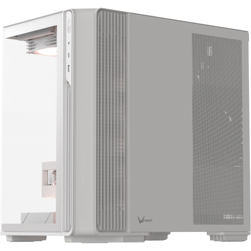 Компьютерный корпус Formula V Line Crystal Z7 PA White, ATX, TYPE-C*1, USB3.0*1, Front+Side Glass, SIDE 3x PERFORMANCE ARGB, REAR 2x PERFORMANCE ARGB