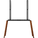 Подставка для телевизора Cactus CS-ST3646BKWN черный/орех, 49