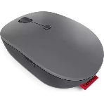 Мышь беспроводная Lenovo Go серый, 2400 dpi, радиоканал, USB-C, кнопки - 3
