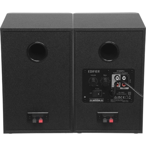 Колонки Edifier R1000T4 Wood черный (24W)