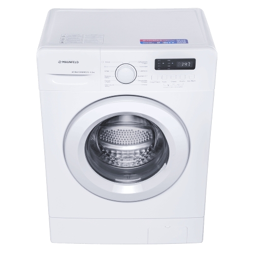 Стиральная машина Maunfeld MFWM106WH051D белая, загрузка фронтальная 6кг, 1000 об/мин., класс: A++