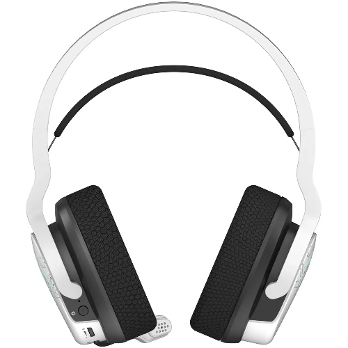 Гарнитура Bloody GR370 белый, беспроводная + проводная, Bluetooth, до 45 ч, подсветка