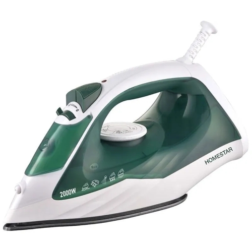 Утюг Homestar HS-4008 белый/зеленый, 2000 Вт, 260 мл