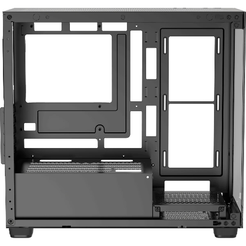 Компьютерный корпус Ocypus Gaммa C52 BK mATX/win/black/no PSU/Tempered Glass