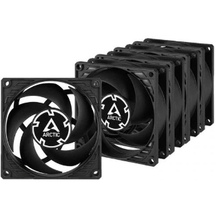 Вентилятор для корпуса ARCTIC P8 PWM PST Value Pack черный - retail (ACFAN00154A)