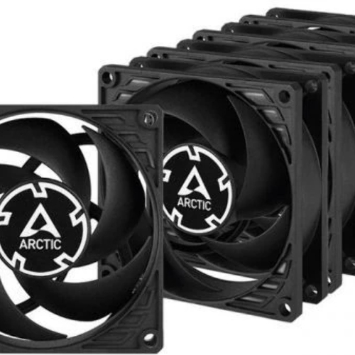 Вентилятор для корпуса ARCTIC P8 PWM PST Value Pack черный - retail (ACFAN00154A)
