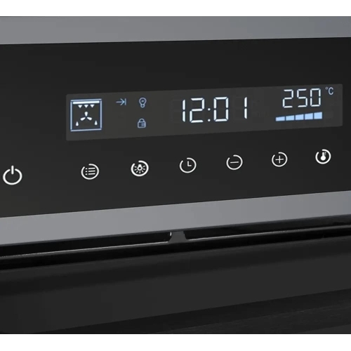Шкаф духовой электрический Maunfeld AEOD60103G1, 60л, дверца с 3 стеклами, графит