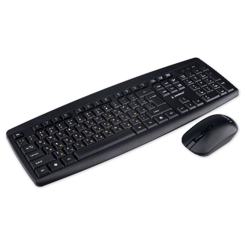 Комплект клавиатура+мышь Gembird KBS-8000 беспроводной, USB, 1600 DPI, чёрный