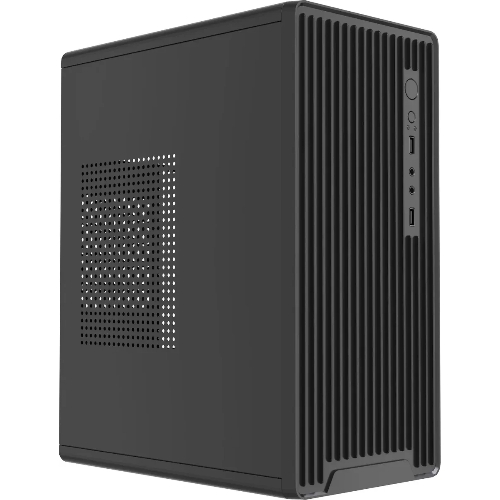 Компьютерный корпус Accord ACC-M258-02B черный без БП mATX 4x120мм 2xUSB2.0 audio