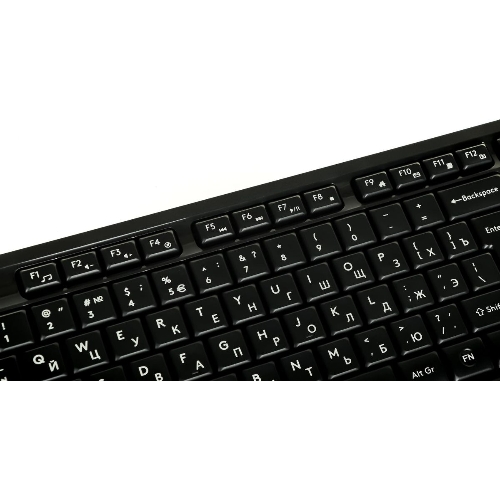Комплект клавиатура+мышь A4Tech FStyler FG1012 беспроводной, USB, 1200 DPI, черный