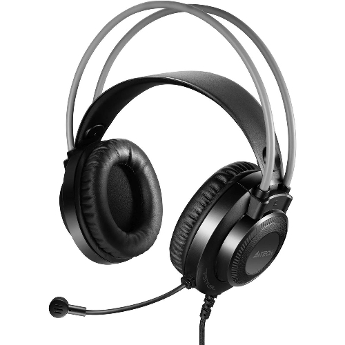 Гарнитура A4Tech Fstyler FH200U серый, проводная