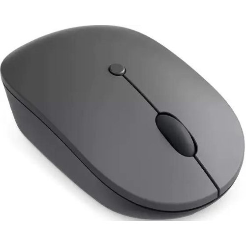 Мышь беспроводная Lenovo Go серый, 2400 dpi, радиоканал, USB-C, кнопки - 3