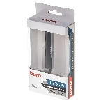 USB-концентратор Buro BU-HUB4-0.5R-U2.0, USB 2.0, USB 4 порта, USB