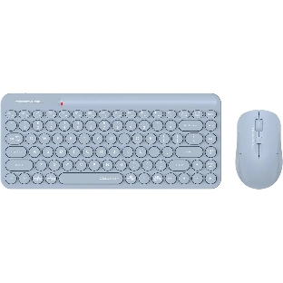 Комплект клавиатура+мышь A4Tech FStyler FG3200 Air2 беспроводной, USB, 2000 DPI, синий