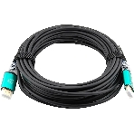 Кабель аудио-видео Cactus CS-HDMI-AOC-2.1-10 HDMI (m)/HDMI (m) 10м. позолоч.конт. черный