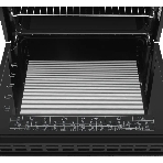 Шкаф духовой электрический Maunfeld AEOD60103G1, 60л, дверца с 3 стеклами, графит