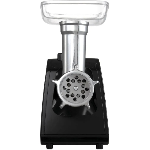 Мясорубка электрическая Centek CT-1604 Комбайн серый, 2200 Вт, 2.2 кг/мин, реверс, защита от перегрузки, насадки - 7